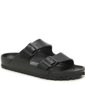 Birkenstock Arizona EVA Sandals Women’s NARROW Black size 40 EU ~ 9 N US NWT